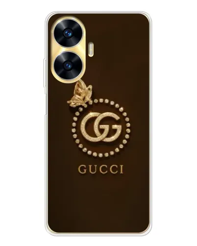 Чехол для Realme C56 с картинкой «Gucci — золотая бабочка» Чехол для Realme C56 с картинкой «Gucci — золотая бабочка»