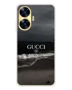 Чохол для Realme C56 з картинкою «Gucci — морський прибій»