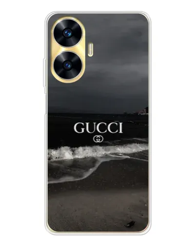 Чехол для Realme C56 с картинкой «Gucci — морской прибой» Чехол для Realme C56 с картинкой «Gucci — морской прибой»