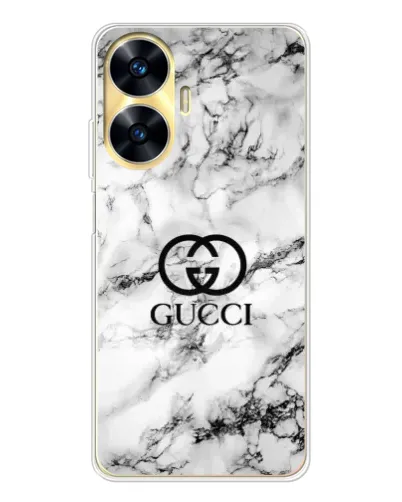Чехол для Realme C56 с картинкой «Gucci — мраморный шик» Чехол для Realme C56 с картинкой «Gucci — мраморный шик»
