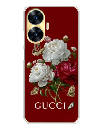 Чехол для Realme C56 с картинкой «Gucci — сад» Чехол для Realme C56 с картинкой «Gucci — сад»