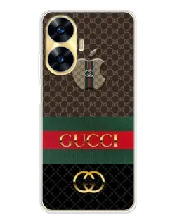 Чохол для Realme C56 з картинкою «Gucci — брендований десерт»