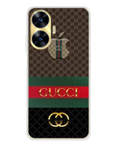 Чехол для Realme C56 с картинкой «Gucci — брендированный десерт» Чехол для Realme C56 с картинкой «Gucci — брендированный десерт»