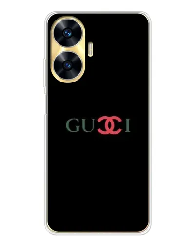 Чехол для Realme C56 с картинкой «Gucci — красный градиент» Чехол для Realme C56 с картинкой «Gucci — красный градиент»