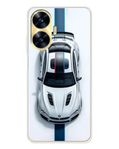 Чехол для Realme C56 с картинкой «Вид сверху — BMW M» Чехол для Realme C56 с картинкой «Вид сверху — BMW M»