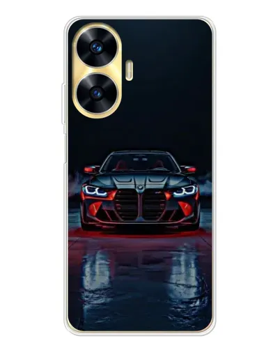 Чехол для Realme C56 с картинкой «BMW на мокрой дороге» Чехол для Realme C56 с картинкой «BMW на мокрой дороге»