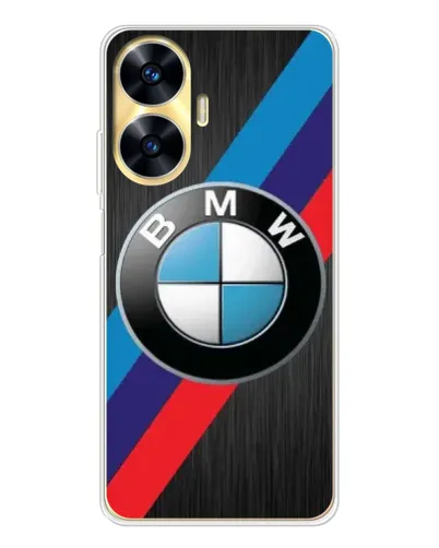 Чехол для Realme C56 с картинкой «BMW M-stripes стиль» Чехол для Realme C56 с картинкой «BMW M-stripes стиль»