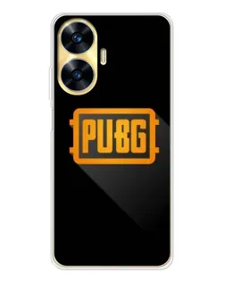 Чохол для Realme C56 з картинкою «PUBG — рамка лого» Чохол для Realme C56 з картинкою «PUBG — рамка лого»