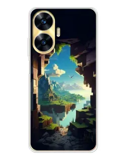 Чохол для Realme C56 з картинкою «Вид з печери» Чохол для Realme C56 з картинкою «Вид з печери»