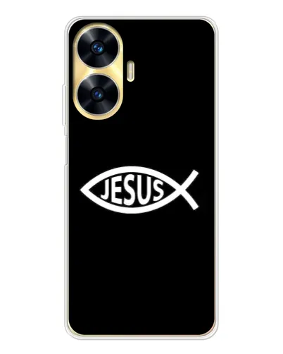Чехол для Realme C56 с картинкой «Классический Jesus» Чехол для Realme C56 с картинкой «Классический Jesus»