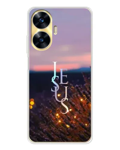 Чехол для Realme C56 с картинкой «Свет Божий ночью» Чехол для Realme C56 с картинкой «Свет Божий ночью»