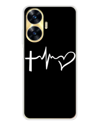 Чехол для Realme C56 с картинкой «Пульс веры» Чехол для Realme C56 с картинкой «Пульс веры»