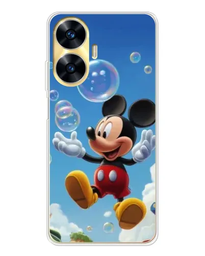 Чехол для Realme C56 с картинкой «Mickey и мыльные пузыри» Чехол для Realme C56 с картинкой «Mickey и мыльные пузыри»