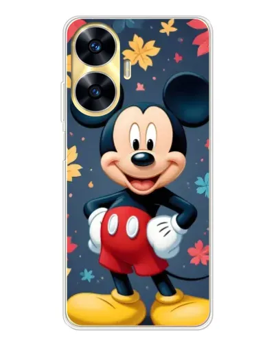 Чехол для Realme C56 с картинкой «Осенний Mickey Mouse» Чехол для Realme C56 с картинкой «Осенний Mickey Mouse»