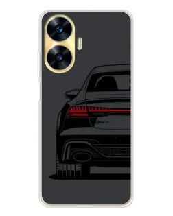 Чехол для Realme C56 с картинкой «Задняя часть Audi — арт» Чехол для Realme C56 с картинкой «Задняя часть Audi — арт»