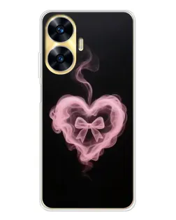 Чехол для Realme C56 с картинкой «Дымчатое сердце» Чехол для Realme C56 с картинкой «Дымчатое сердце»