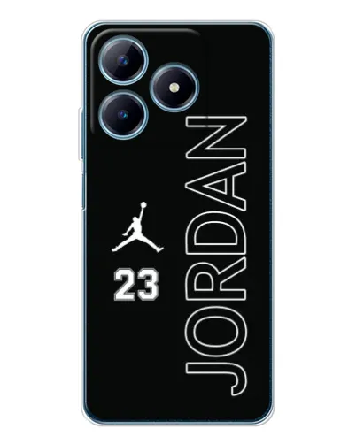 Чехол для Realme C61 с картинкой «Jordan Vertical»