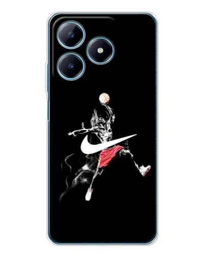 Чехол для Realme C61 с картинкой «Jordan Jumpman»