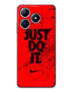 Чохол для Realme C61 з картинкою «Nike Just Do It» Чохол для Realme C61 з картинкою «Nike Just Do It»