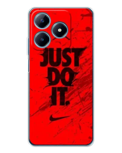 Чехол для Realme C61 с картинкой «Nike Just Do It»