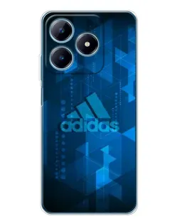 Чехол для Realme C61 с картинкой «Adidas Sport Art»