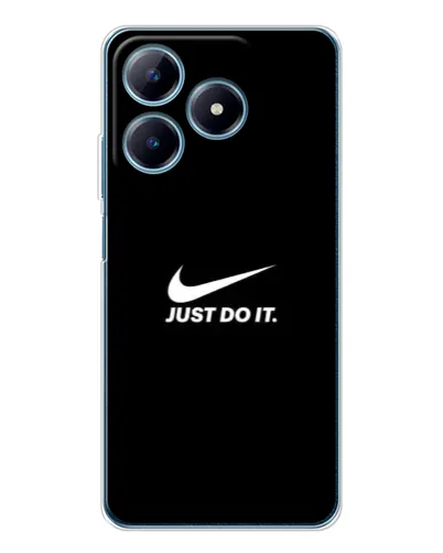 Чохол для Realme C61 з картинкою «Мінімалізм від Nike» Чохол для Realme C61 з картинкою «Мінімалізм від Nike»