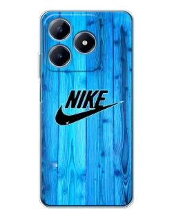 Чохол для Realme C61 з картинкою «Блакитне дерево Nike» Чохол для Realme C61 з картинкою «Блакитне дерево Nike»