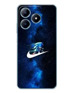 Чохол для Realme C61 з картинкою «Зірковий шлях Nike» Чохол для Realme C61 з картинкою «Зірковий шлях Nike»