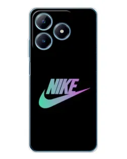 Чохол для Realme C61 з картинкою «Nike — міська ніч» Чохол для Realme C61 з картинкою «Nike — міська ніч»