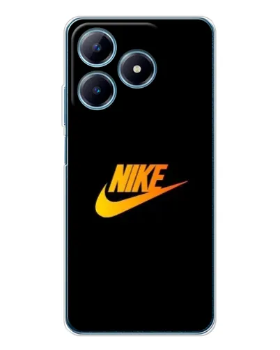 Чохол для Realme C61 з картинкою «Золотий логотип Nike» Чохол для Realme C61 з картинкою «Золотий логотип Nike»