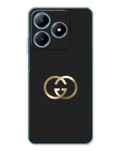 Чехол для Realme C61 с картинкой «Минимализм Gucci»