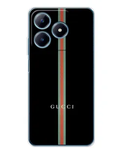 Чохол для Realme C61 з картинкою «Gucci — строга лінія»