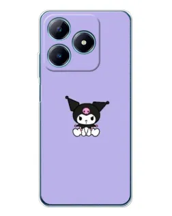 Чехол для Realme C61 с картинкой «Kuromi — фиолетовый минимализм» Чехол для Realme C61 с картинкой «Kuromi — фиолетовый минимализм»