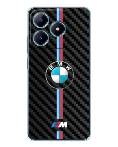 Чехол для Realme C61 с картинкой «Эмблема BMW и карбон» Чехол для Realme C61 с картинкой «Эмблема BMW и карбон»