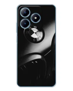 Чехол для Realme C61 с картинкой «Эмблема BMW — макро» Чехол для Realme C61 с картинкой «Эмблема BMW — макро»