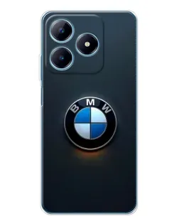 Чехол для Realme C61 с картинкой «Логотип BMW — минимализм» Чехол для Realme C61 с картинкой «Логотип BMW — минимализм»