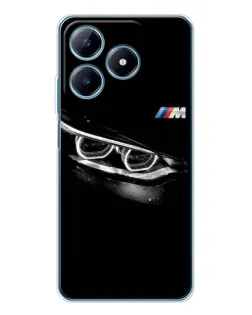 Чехол для Realme C61 с картинкой «BMW — взгляд тигра» Чехол для Realme C61 с картинкой «BMW — взгляд тигра»