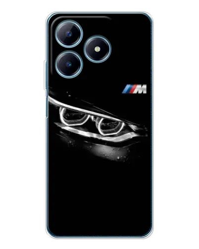 Чехол для Realme C61 с картинкой «BMW — взгляд тигра» Чехол для Realme C61 с картинкой «BMW — взгляд тигра»