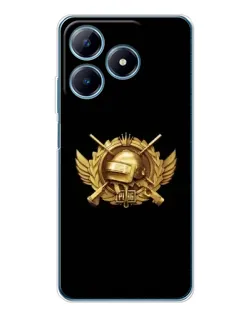 Чохол для Realme C61 з картинкою «PUBG — помаранчевий градієнт» Чохол для Realme C61 з картинкою «PUBG — помаранчевий градієнт»