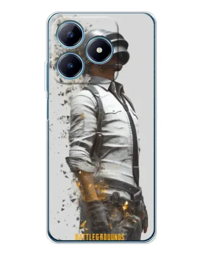 Чохол для Realme C61 з картинкою «PUBG — боєць у пилу» Чохол для Realme C61 з картинкою «PUBG — боєць у пилу»