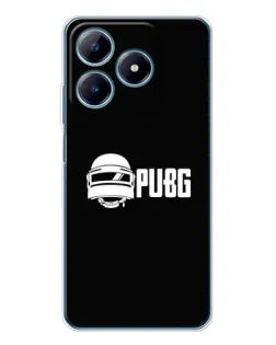 Чохол для Realme C61 з картинкою «PUBG — класичний лого»