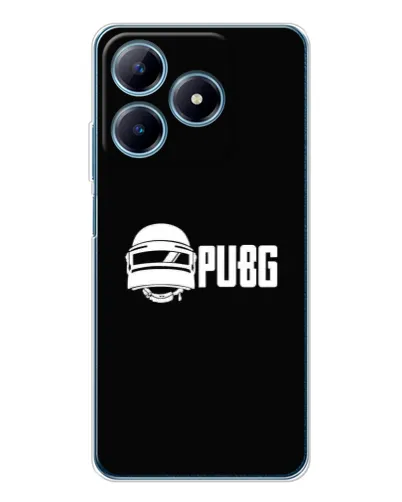 Чохол для Realme C61 з картинкою «PUBG — класичний лого» Чохол для Realme C61 з картинкою «PUBG — класичний лого»