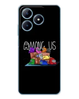Чохол для Realme C61 з картинкою «Логотип Among Us» Чохол для Realme C61 з картинкою «Логотип Among Us»