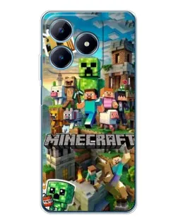 Чохол для Realme C61 з картинкою «Замок Minecraft» Чохол для Realme C61 з картинкою «Замок Minecraft»