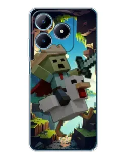 Чохол для Realme C61 з картинкою «Стів та гусь» Чохол для Realme C61 з картинкою «Стів та гусь»