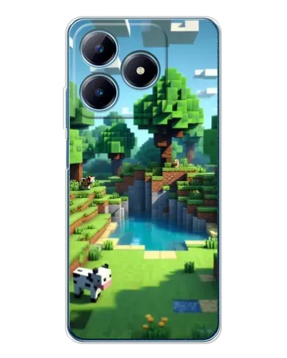 Чохол для Realme C61 з картинкою «Minecraft літній день» Чохол для Realme C61 з картинкою «Minecraft літній день»