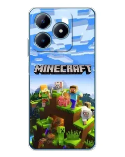 Чохол для Realme C61 з картинкою «Minecraft класичний світ» Чохол для Realme C61 з картинкою «Minecraft класичний світ»