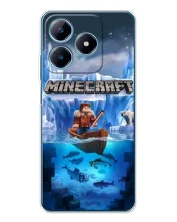 Чохол для Realme C61 з картинкою «Minecraft льодянийсвіт» Чохол для Realme C61 з картинкою «Minecraft льодянийсвіт»