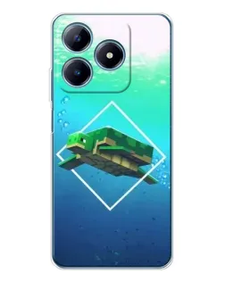 Чохол для Realme C61 з картинкою «Черепаха Minecraft» Чохол для Realme C61 з картинкою «Черепаха Minecraft»