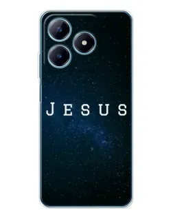 Чохол для Realme C61 з картинкою «Зоряне небо Jesus»